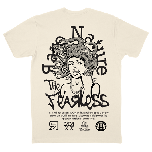 Fearless Medusa Cream T-Shirt