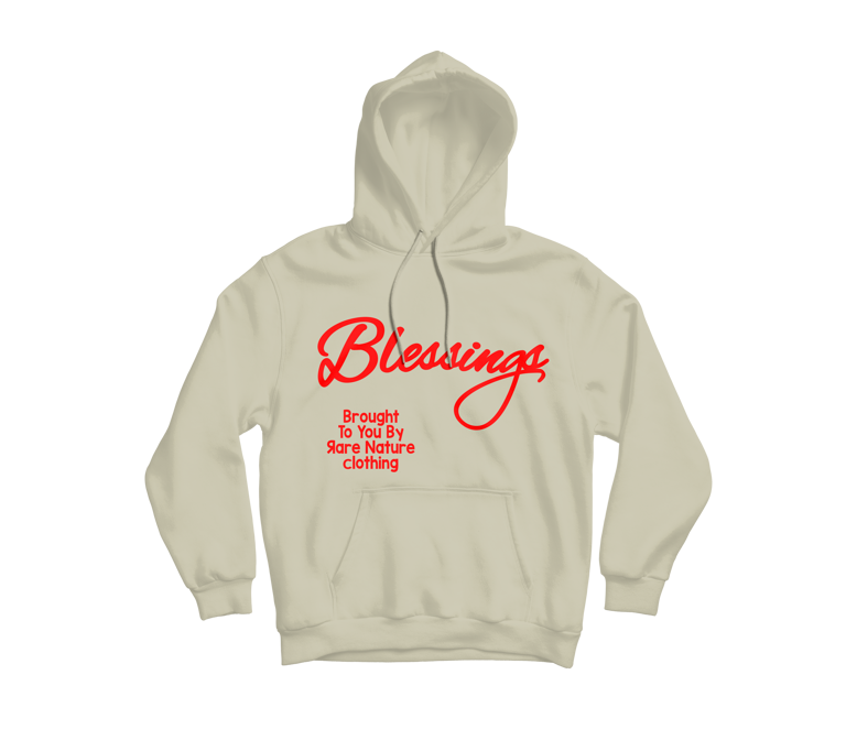 Blessings Angel Cream Hoodie