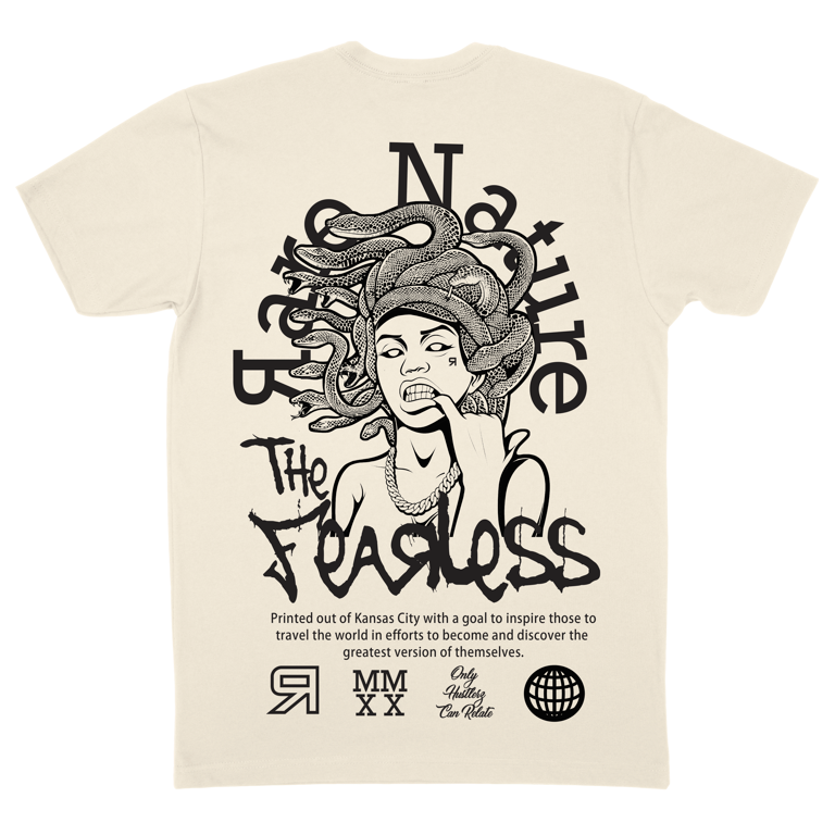 Fearless Medusa Cream T-Shirt